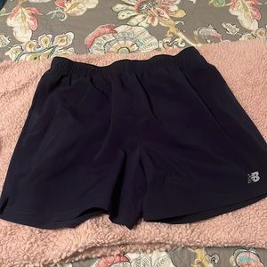 Black workout shorts